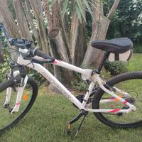 Mtb donna Rockrider  bianco-rosa