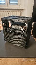 Case Mini itx, pezzo unico, con riser pci incluso 