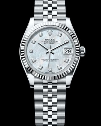 Rolex DJ 31 madreperla diamanti 278274 new 10/2026