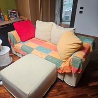 Divano 3 posti + 4 cuscini