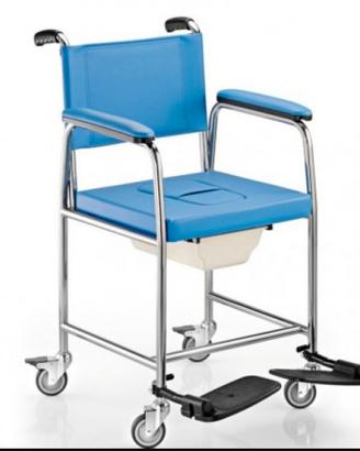 Sedia a rotelle anche per doccia