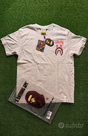 maglia bape per stussy