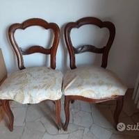 Coppia sedie antiche 