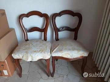 Coppia sedie antiche 