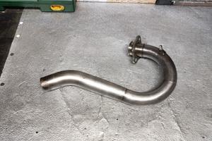 collettore di scarico honda crf 250 in titanio 