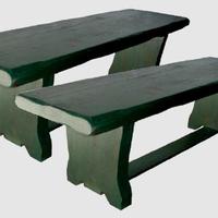 PANCHE IN LEGNO DI CASTAGNO MASSELLO (COPPIA)