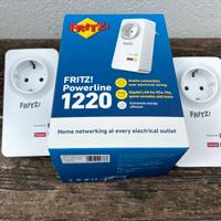 3 elementi Fritz Powerline 1220 - nuovi
