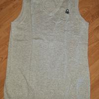 1 gilet bimbo in cotone marca benetton