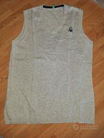 1 gilet bimbo in cotone marca benetton