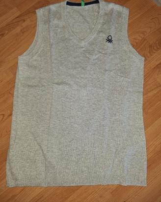 1 gilet bimbo in cotone marca benetton