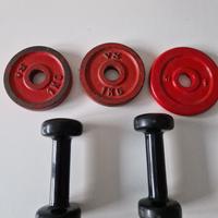 Pesi, pizze e manubri