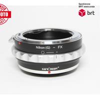 Adattatore K&F Nikon (G) Concept FX