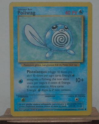Carta Pokèmon - Creatura - Poliwag