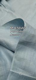 Puro Lino M. 6,50x65 Azzurro 