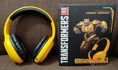 Cuffie Gaming Wireless + Cavo Transformers NUOVE
