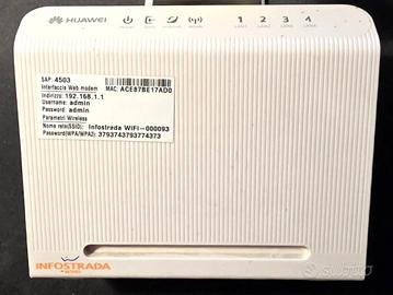 Modem Router ADSL2+ Wi-Fi Huawei HG530