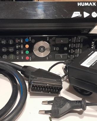decoder Humax HD-6800S Tivumax con Tivusat