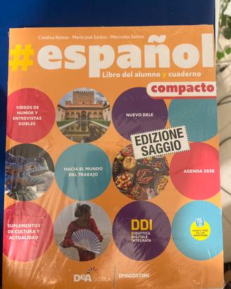 Libro Spagnolo #español compacto Edizione Saggio