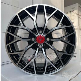 Set Cerchi in lega da 17" ABARTH mod. EW22 Viper-X