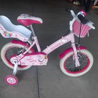 bicicletta bambina 14 pollici