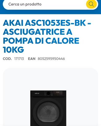 08 mesi di vita asciugatrice 10 kg