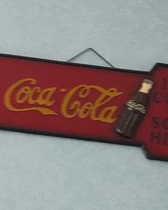 Insegna bar coca cola