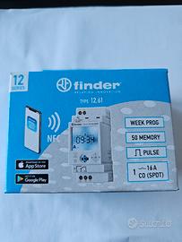 finder interruttore orario type 12.61