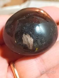 Tormalina nera a ciottolo