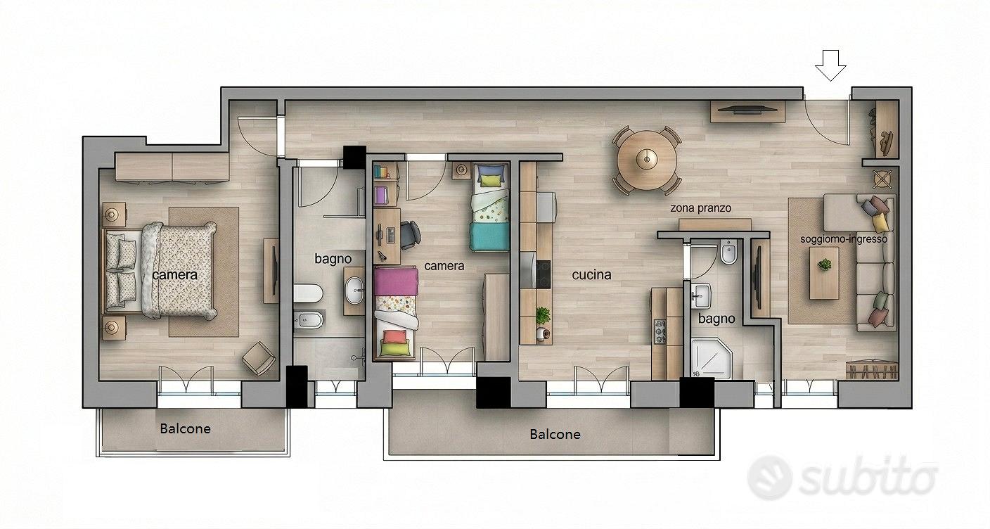 Appartamento – Salerno, Pastena - Vista 2