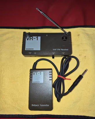 Samson VT1  VR1    TX  RX  audio VhF