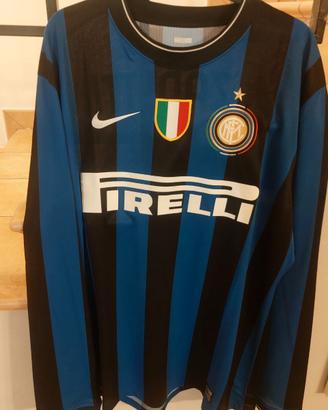 Maglia zanetti autografata originale