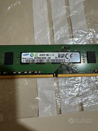 SAMSUNG 4GB 2RX8 PC3 12800U 11-11-B1