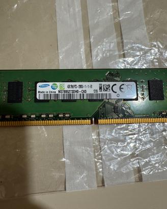 SAMSUNG 4GB 2RX8 PC3 12800U 11-11-B1