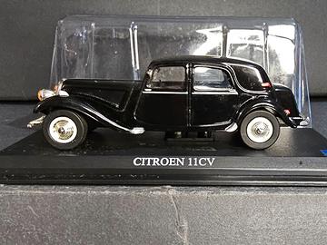 Citroen 11 CV modellino auto Del Prado 1:43