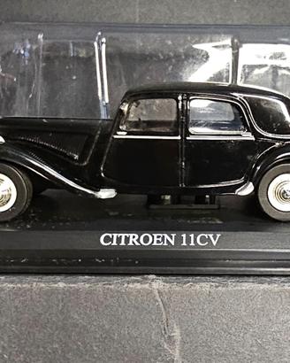 Citroen 11 CV modellino auto Del Prado 1:43