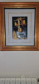 Corpus Hypercubus di Salvator Dali, firma e numero
