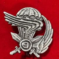 Fregio 9^ Reggimento Paracadutisti COL MOSCHIN