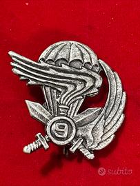 Fregio 9^ Reggimento Paracadutisti COL MOSCHIN