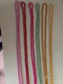 Collane lunghe colorate