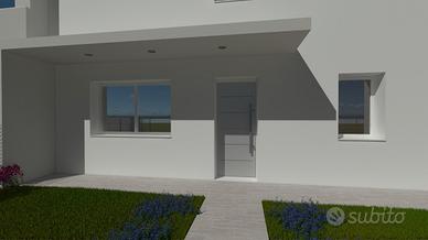 Zero branco appartamento in bifamiliare