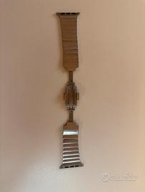 Bracciale a maglie Apple watch acciaio