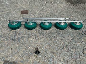 Lampadario per biliardo vinage