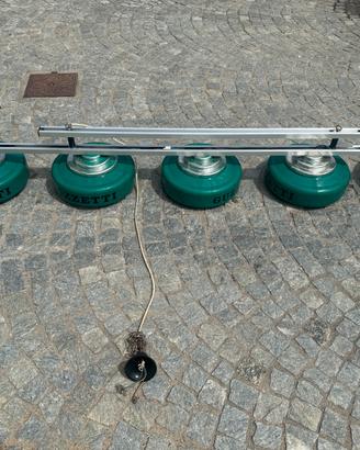 Lampadario per biliardo vinage