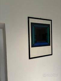 serigrafia Horacio Garcìa Rossi couleur loumièr 