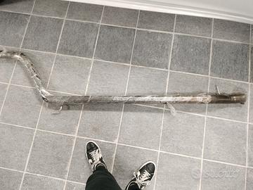 Scarico terminale diretto acciaio diametro 63 alfa