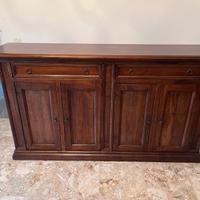 Madia classica in legno massello