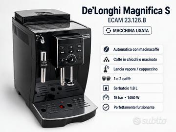De’Longhi Magnifica S ECAM 23.126.B automatica