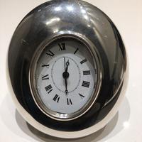 Raro Orologio da Tavolo Argento 925 Cappellini FI