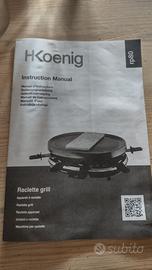 Raclette per 8 persone