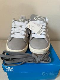 Adidas Campus 00s Grey white HQ8707 Taglia 42